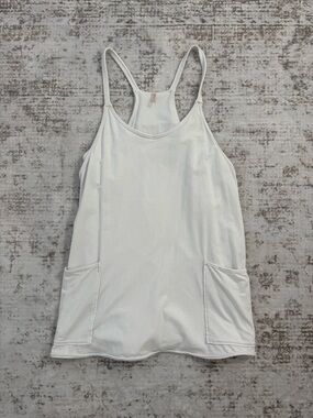 Free People White Hot Shot Mini Dress